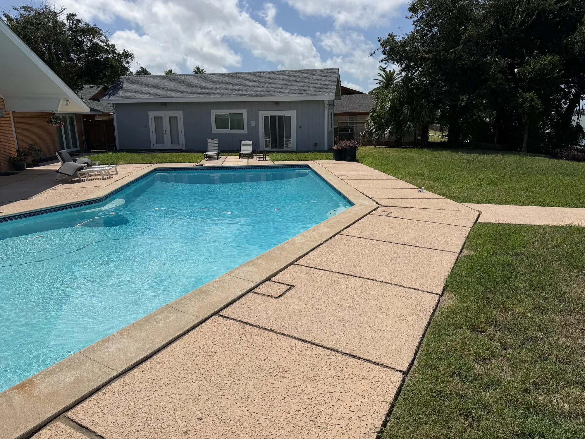 A Coastal Bend property maintained by LRT Lawn Care & Landscaping